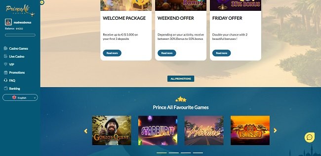 design casino prince ali