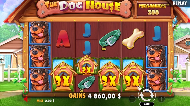 huge win dog house megaways