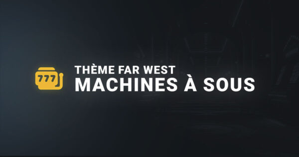 Machine à sous thème Far west