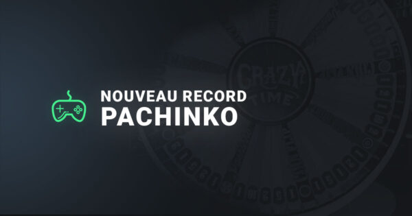 Nouveau record pachinko de crazy time