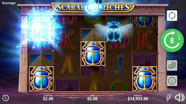 scarab riches booongo