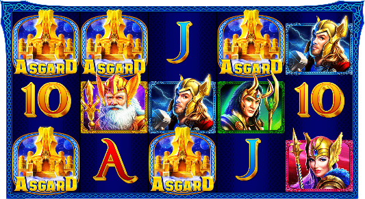 Wilds cascade 2 Asgard Pragmatic Play