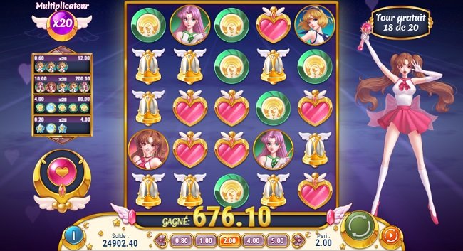 free spins moon princess