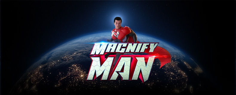Bannière Magnify Man