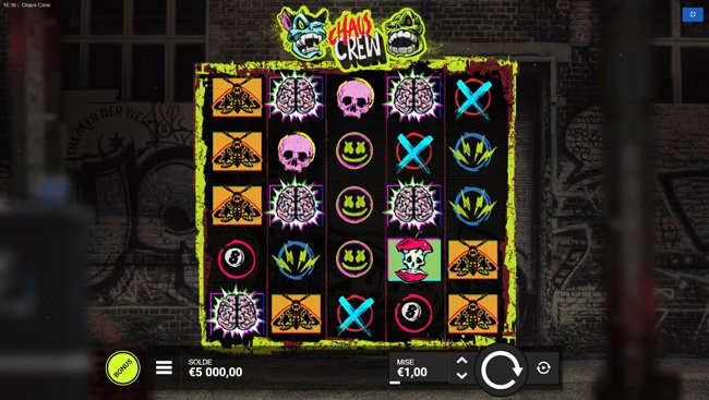 Machine à sous Chaos Crew