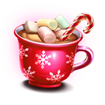 Symbole premium chocolat chaud Santa's Great Gift de PRagmatic Play