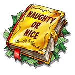 Wild ou scatter Naughty Nick's Book