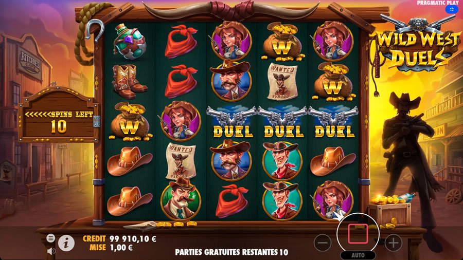 Bonus Wild West Duels de Pragmatic Play