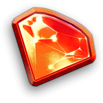 อัญมณีสีแดง Gronk's Gems จากสตูดิโอ Hacksaw Gaming