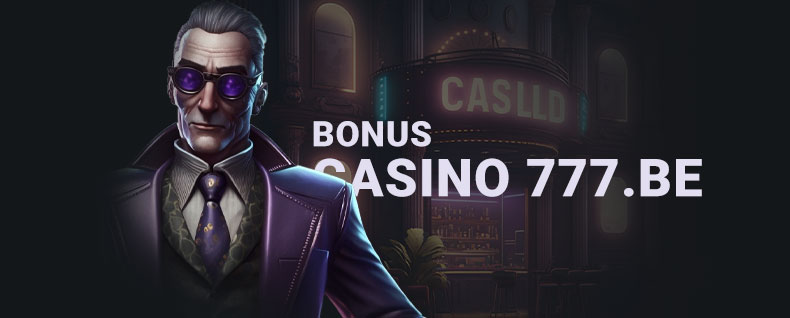 Bannière Bonus casino 777.be