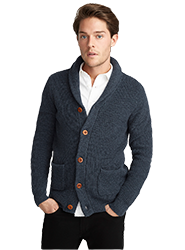 Cardigan homme