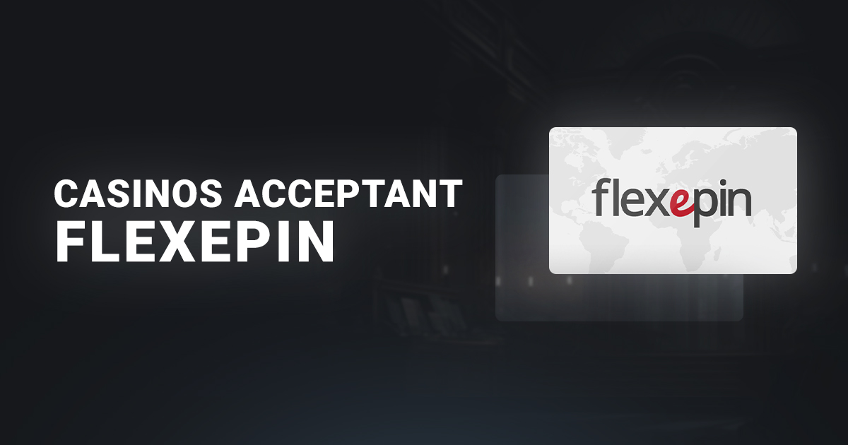 Bannière méthode de paiement Flexepin