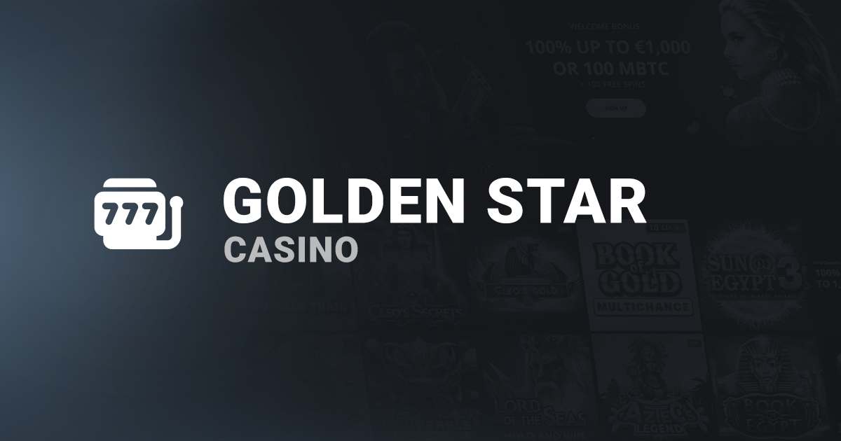 Bannière Golden Star Casino