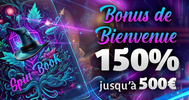 Visuel bonus de bienvenue Magical Spin