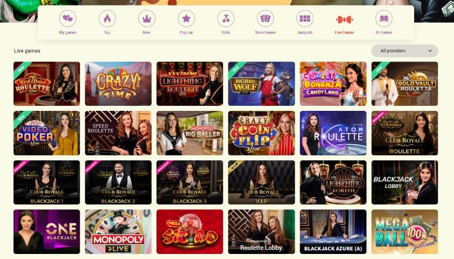 Casino en direct YoYoCasino