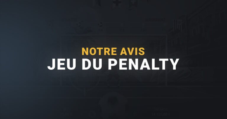 Bannière Notre avis jeu du Penalty