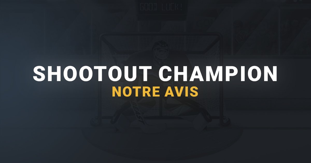 Bannière Shootout Champion