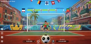 Gain potentiel au cours d'une partie de Penalty Shoot Out Street