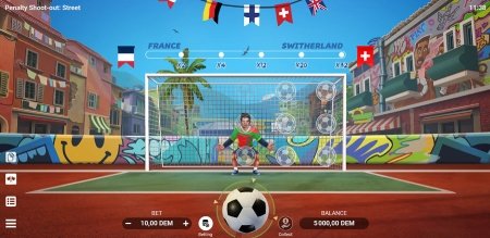 Jeu Penalty Shoot out Street