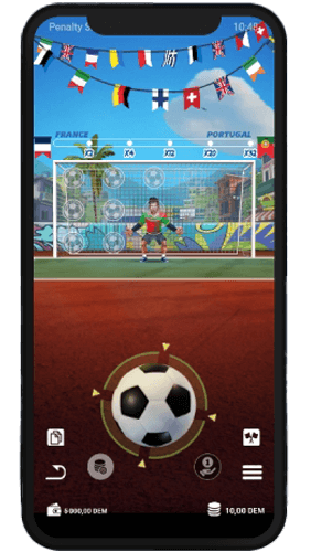 Jeu du Penalty Mobile