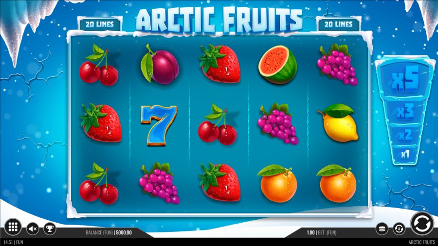 Artic Fruits 1x2 Gaming