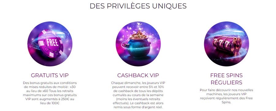 Avantage VIP Magical Spin