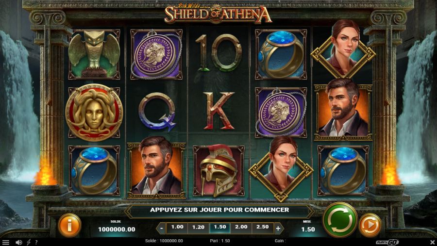 Shield of Athena de Play'n Go