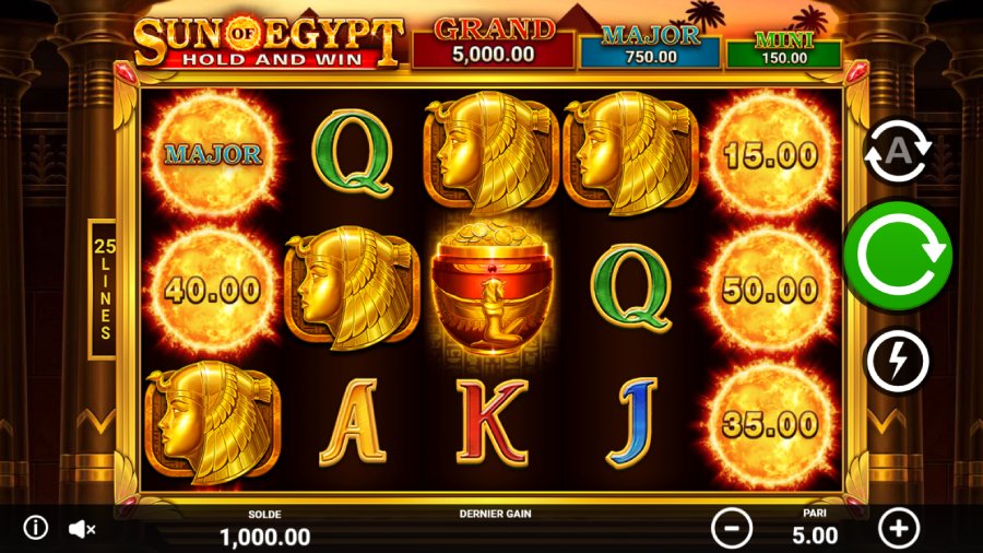 Sun of Egypt de Booongo Gaming
