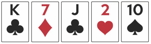 Carte haute au poker