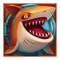 Requin orange Razor Shark