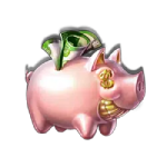 Piggy Riches symbole tirelire