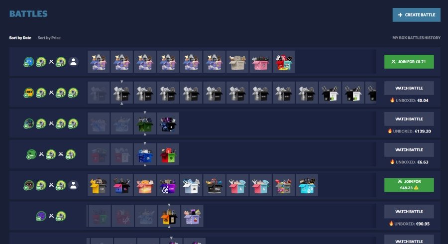 Jeux de Battle HypeDrop