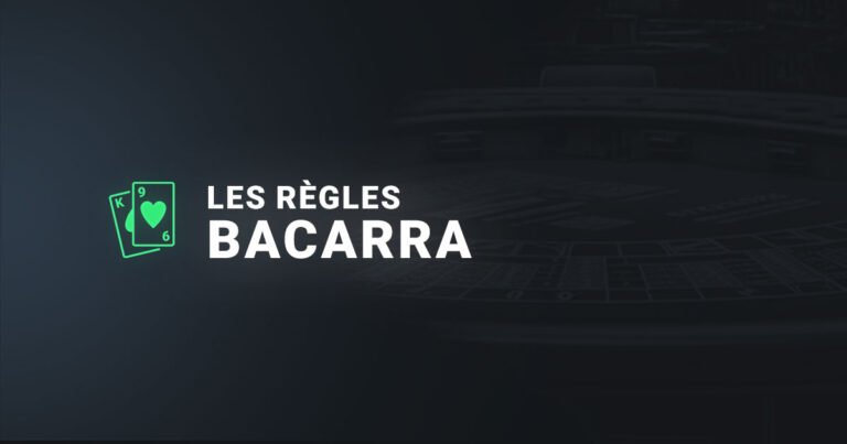 les regles au baccara