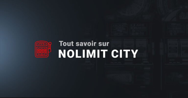 tout savoir sur nolimit city machines à sous