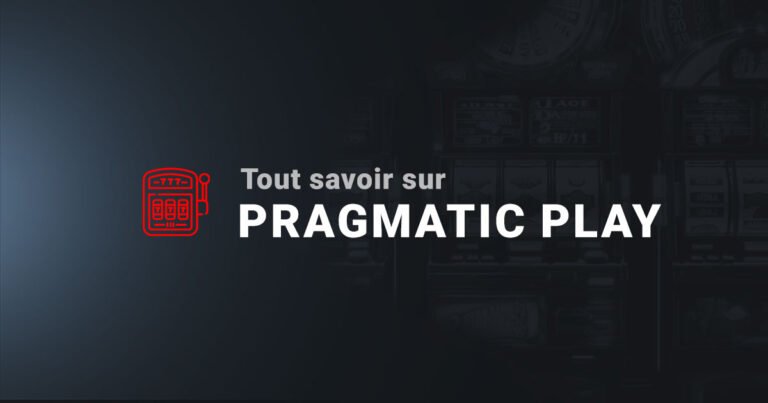 tout savoir sur pragmatic play machines à sous