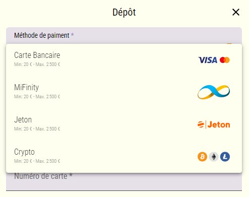 Julius Casino Dépôt