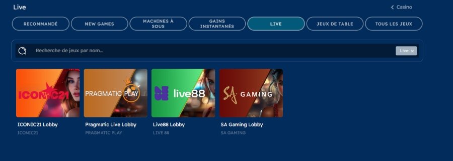 Bof Casino casino en direct