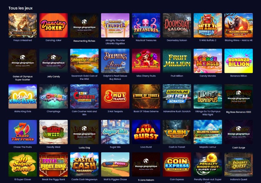 PampaGo Casino  les machines à sous