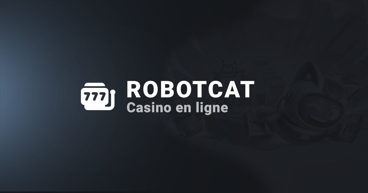 Bannière RobotCat Casino