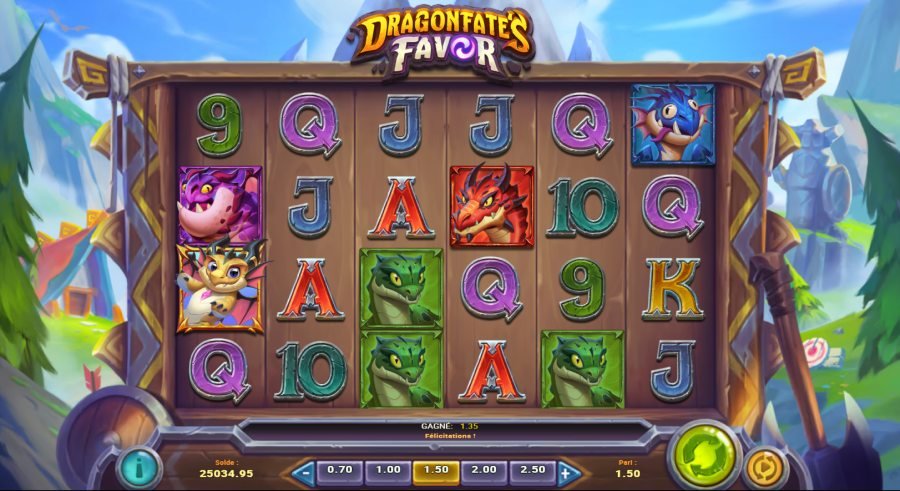 Machine à sous Dragonfade's Favor