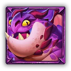 Dragonfate's Favor dragon violet