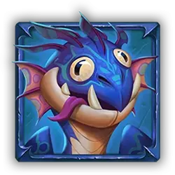 Dragonfate's Favor dragon bleu