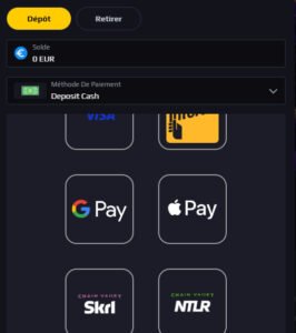 Gamblits Casino dépôts