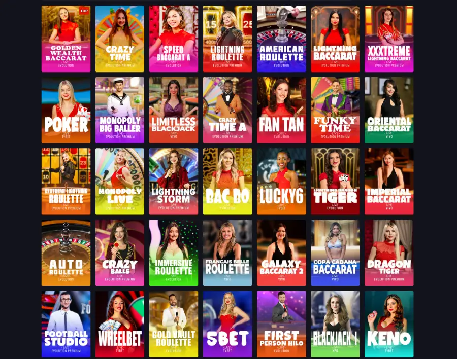 Gamblits Casino live casino