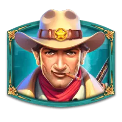 Wild West Gold Blazing Bounty cowboy bleu