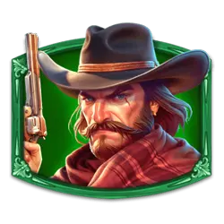 Wild West Gold Blazing Bounty cowboy vert