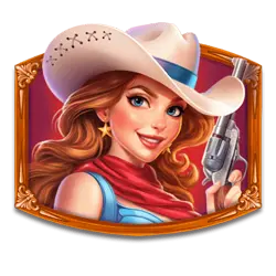 Wild West Gold Blazing Bounty cowgirl rouge