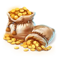Wild West Gold Blazing Bounty sac d'or