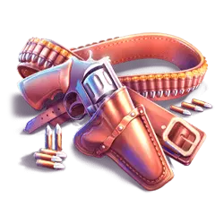 Wild West Gold Blazing Bounty pistolet
