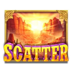 Wild West Gold Blazing Bounty scatter